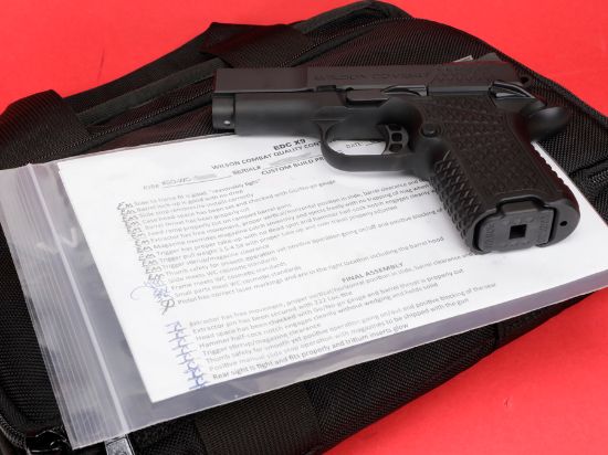 Picture of WILSON COMBAT SFX9 NO-RAIL SUB-COMPACT 9MM 3.25" 10RD/15RD MAGS