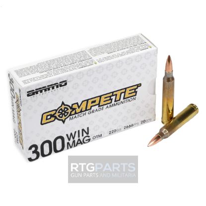Picture of AMMO INC COMPETE 300 WIN MAG 220GR OTM, 20RD BOX 