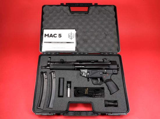 Picture of MILITARY ARMS CORP MAC5 9MM PISTOL PACKAGE W/ NEW MP5 FOLDING BRACE