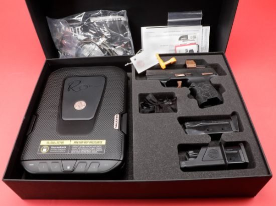 Picture of SIG SAUER P365 ROSE 380ACP RXZE RED DOT MANUAL SAFETY 2X10RD MAGS