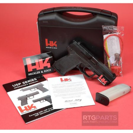 Picture of HK P8 A1, DA/SA 9MM, BUNDESWEHR VERSION OF THE USP, LETTER OF AUTHENTICITY