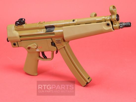 Picture of HK FDE SP5 81001078 RAL-8000 NEW IN BOX WITH SB-TACTICAL SIDE FOLDING BRACE