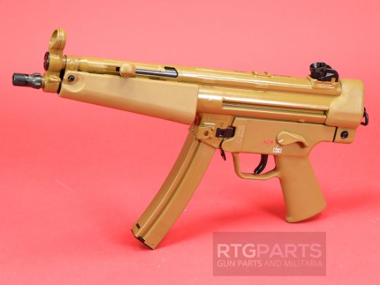 Picture of HK FDE SP5 81001078 RAL-8000 NEW IN BOX WITH SB-TACTICAL SIDE FOLDING BRACE