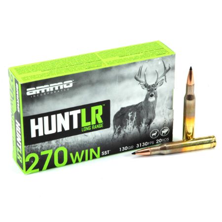 Picture of AMMO INC SIGNATURE HUNT LR 270 WINCHESTER 130GR SST, 20RD BOX