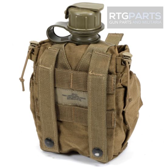 Picture of USGI  1 QUART CANTEEN WITH COYOTE POUCH