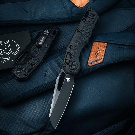 Picture of MICROTECH STANDARD ISSUE MSI, ALL BLACK, S/E, RAM-LOK, 3.9 INCH, 210T-1TPM