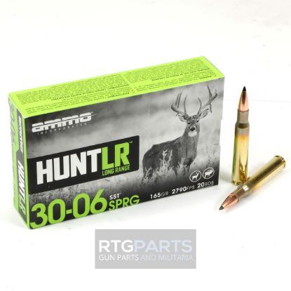 Picture of AMMO INC SIGNATURE HUNT LR 30-06 165GR SST, 20RD BOX