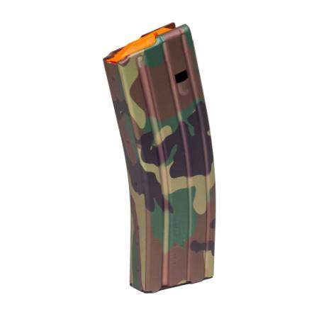 Picture of AR15 30RD M81 WOODLAND CAMO ALUMINUM MAGAZINE NEW, DURAMAG