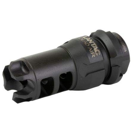 Picture of LANTAC DRAGON MUZZLE BRAKE, 9MM, 1/2-28, FITS DEAD AIR KEYMO WOLFMAN