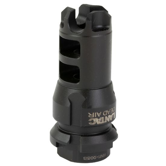 Picture of LANTAC DRAGON MUZZLE BRAKE, 9MM, 1/2-28, FITS DEAD AIR KEYMO WOLFMAN