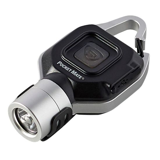 Picture of STREAMLIGHT POCKETMATE FLASHLIGHT, 325/45 LUMENS, SILVER/BLK