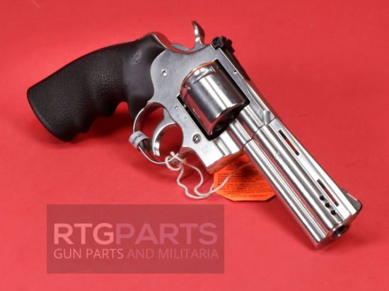 Colt's Manufacturing, Colt Grizzly, Revolver, 357 Magnum, 4.25" Ported Barrel, Stainless Steel Finish, Hogue Overmolded Rubber Grip, Red Ramp Front & Adjustable Rear Sights, 6 Rounds, 098289005496,  FFL-COLT-GRIZZLY-SP4RTS, RTG Parts