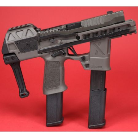 Picture of SIG SAUER P320 FLUX LEGION 9MM W/ "RAPID-DEPLOY BRACE" & TWO 30RD MAGS