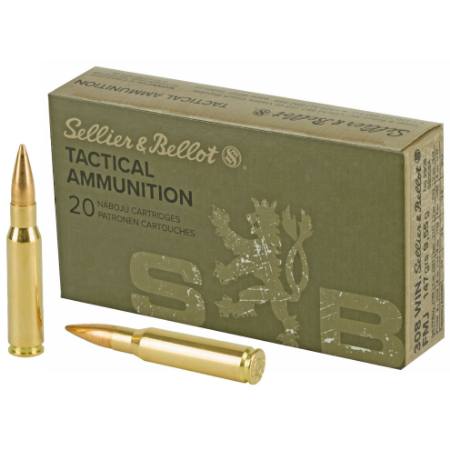 Picture of S&B 308 WIN 147GR FMJ, 20RD BOX
