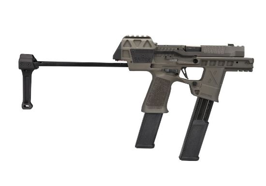 Picture of SIG SAUER P320 FLUX LEGION 9MM W/ "RAPID-DEPLOY BRACE" & TWO 30RD MAGS