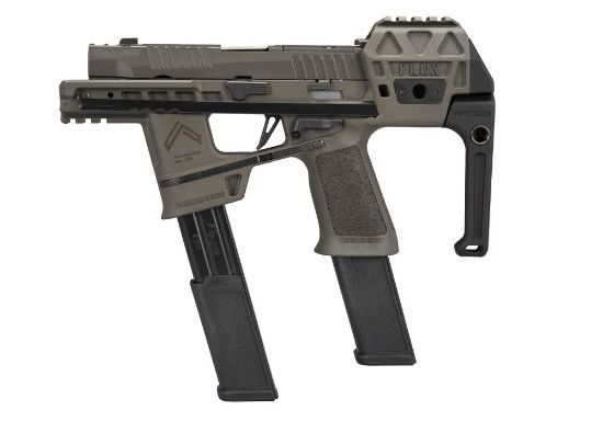 Picture of SIG SAUER P320 FLUX LEGION 9MM W/ "RAPID-DEPLOY BRACE" & TWO 30RD MAGS