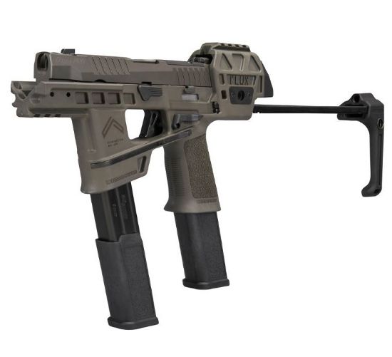 Picture of SIG SAUER P320 FLUX LEGION 9MM W/ "RAPID-DEPLOY BRACE" & TWO 30RD MAGS