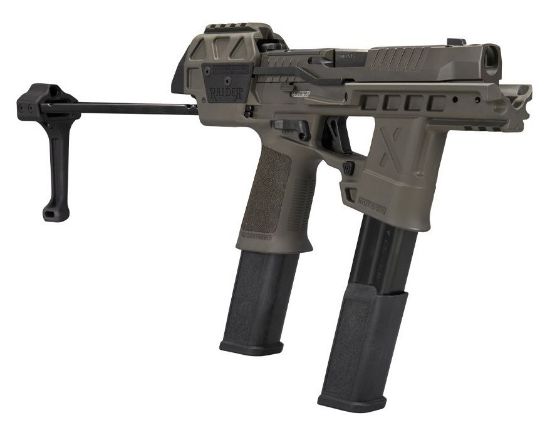 Sig Sauer, P320 Flux Legion, 9mm, Two 30rd Mags, Case, Spring Loaded Retractable Brace, 798681703326, FFL-SIG-320-FLUX-9-LEGION, RTG Parts
