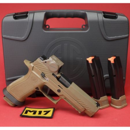 Picture of SIG SAUER P320 M17X 4.7" 9MM 21RD COY RED DOT