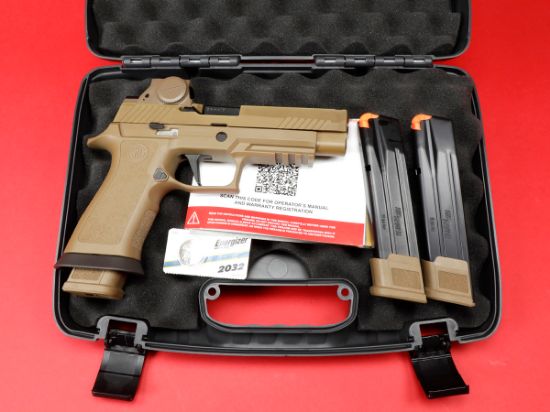 Picture of SIG SAUER P320 M17X 4.7" 9MM 21RD COY RED DOT