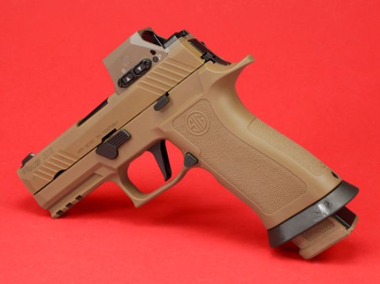 Picture of SIG SAUER P320 M18X 3.9" 9MM 21RD COY RED DOT