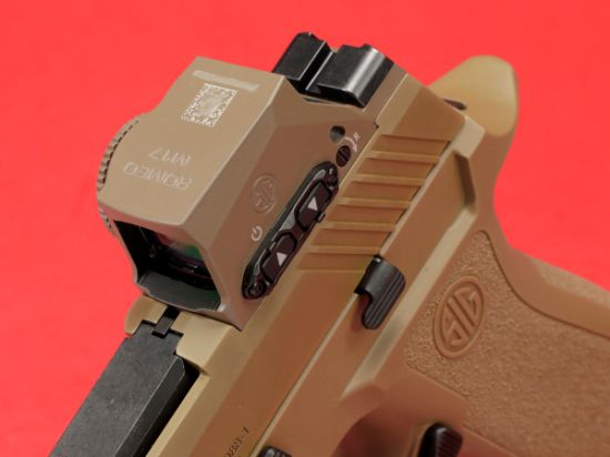 Picture of SIG SAUER P320 M18X 3.9" 9MM 21RD COY RED DOT