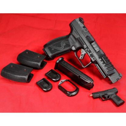 Picture of CANIK SFX RIVAL-S DARKSIDE 9MM 5" PISTOL PACKAGE, HG7010-N