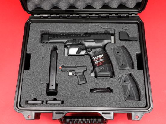 Picture of CANIK SFX RIVAL-S DARKSIDE 9MM 5" PISTOL PACKAGE WITH MO2 RED DOT, HG7607-N
