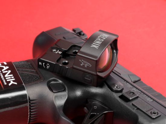 Picture of CANIK SFX RIVAL-S DARKSIDE 9MM 5" PISTOL PACKAGE WITH MO2 RED DOT, HG7607-N