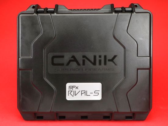 Picture of CANIK SFX RIVAL-S 9MM 5" CHROME PISTOL PACKAGE WITH MO2 RED DOT, HG7607C-N