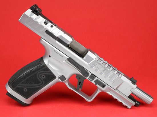 Picture of CANIK SFX RIVAL-S 9MM 5" CHROME PISTOL PACKAGE WITH MO2 RED DOT, HG7607C-N