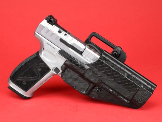 Picture of CANIK SFX RIVAL-S 9MM 5" CHROME PISTOL PACKAGE WITH MO2 RED DOT, HG7607C-N