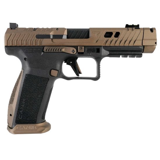 Picture of CANIK TTI COMBAT 4.6" COMP BRONZE PISTOL PACKAGE, HG7854-N