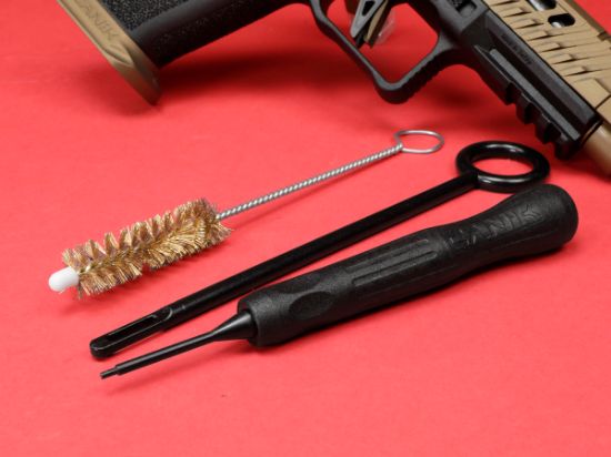 Picture of CANIK TTI COMBAT 4.6" BRONZE COMP PISTOL PACKAGE WITH MO3 RED DOT, HG7854V-N