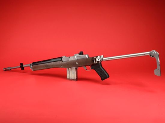Picture of RUGER MINI-14 TACTICAL W/ FOLDING STOCK, FLASH HIDER & 2x20RD MAGS