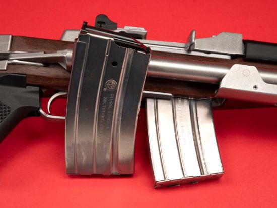 Picture of RUGER MINI-14 TACTICAL W/ FOLDING STOCK, FLASH HIDER & 2x20RD MAGS