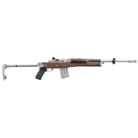Picture of RUGER MINI-14 TACTICAL W/ FOLDING STOCK, FLASH HIDER & 2x20RD MAGS