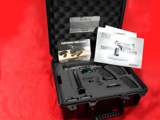 Picture of CANIK SFX RIVAL-S DARKSIDE 9MM 5" PISTOL PACKAGE, HG7010-N