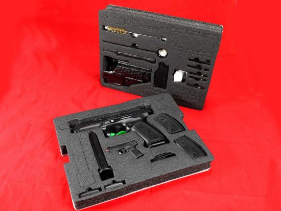 Picture of CANIK SFX RIVAL-S DARKSIDE 9MM 5" PISTOL PACKAGE, HG7010-N