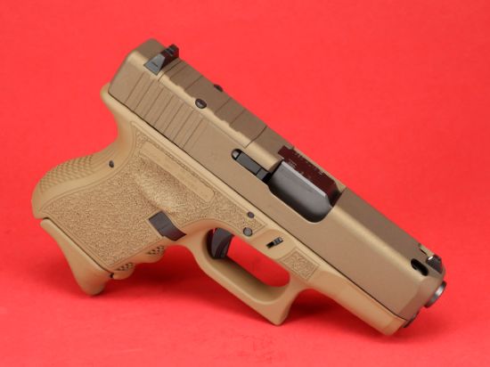 Picture of GLOCK 28XC 380ACP FDE W/ 2x10RD, SHARK COAST CUSTOM'S, UI2850201XC