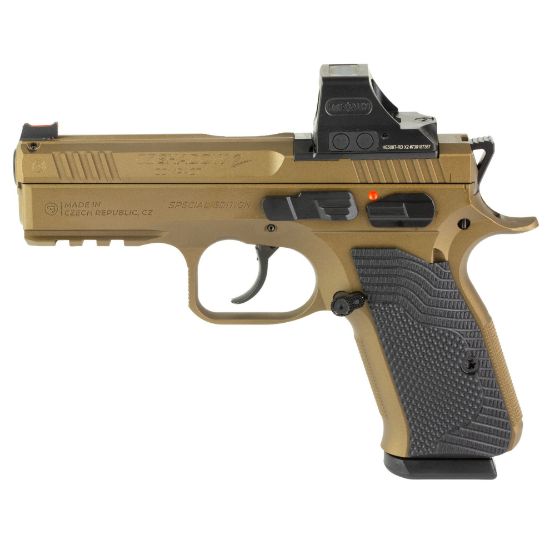 Picture of CZ SHADOW 2 COMPACT 9MM TALO EDITION BRONZE W/ HOLOSUN 508T