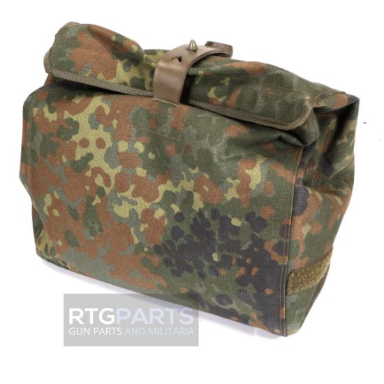 Picture of GERMAN ARMY LOAD BEARING WEB GEAR WITH POST COLD WAR ROLL TOP BACKPACK