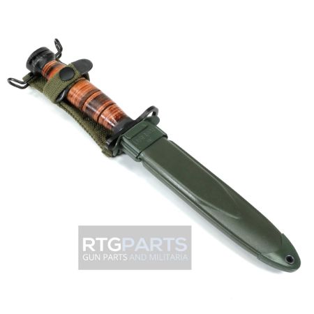 Picture of US M4 BAYONET FOR M1 CARBINE W/ M8 SCABBARD, REPRO