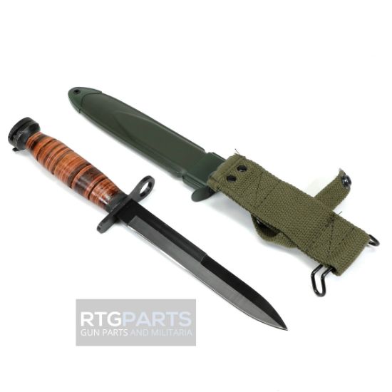 Picture of US M4 BAYONET FOR M1 CARBINE W/ M8 SCABBARD, REPRO