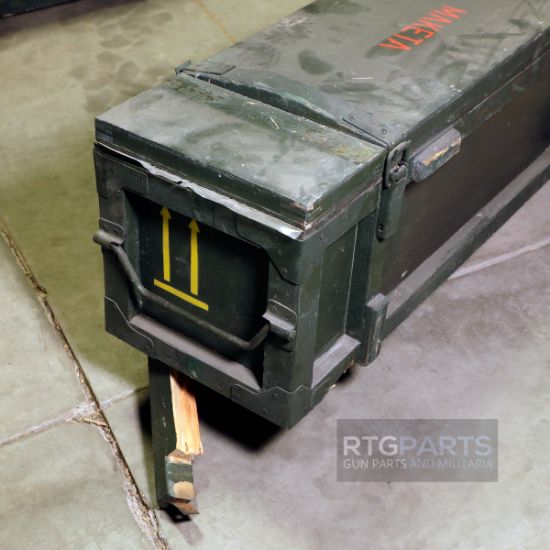 Picture of AT-3 SAGGER MISSILE TRAINER IN WOOD CHEST, BLEM CHEST