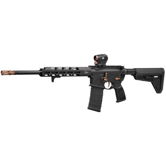 Picture of SIG M400 ROSE 5.56, GOLD ACCENTS, ROMEO5 G2 RED DOT
