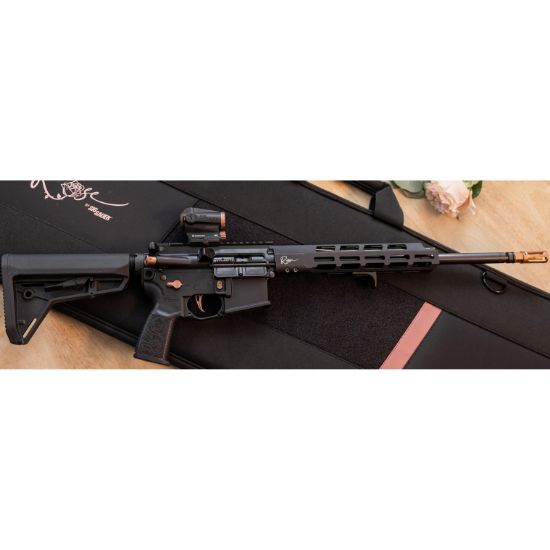 Picture of SIG M400 ROSE 5.56, GOLD ACCENTS, ROMEO5 G2 RED DOT