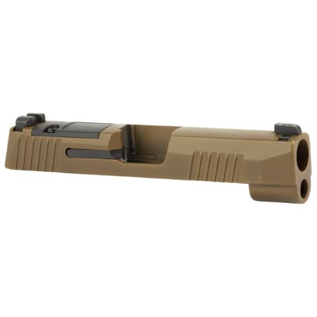 Picture of SIG P365XL SLIDE ASSEMBLY COYOTE XRAY3 NIGHT SIGHTS, COMPATIBLE W/ 3.7" 9MM BARREL