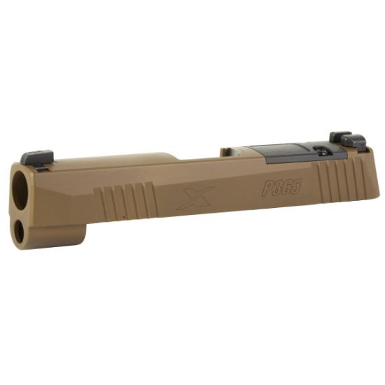 Picture of SIG P365XL SLIDE ASSEMBLY COYOTE XRAY3 NIGHT SIGHTS, COMPATIBLE W/ 3.7" 9MM BARREL