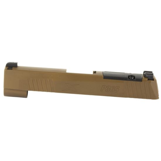 Picture of SIG P365XL SLIDE ASSEMBLY COYOTE XRAY3 NIGHT SIGHTS, COMPATIBLE W/ 3.7" 9MM BARREL